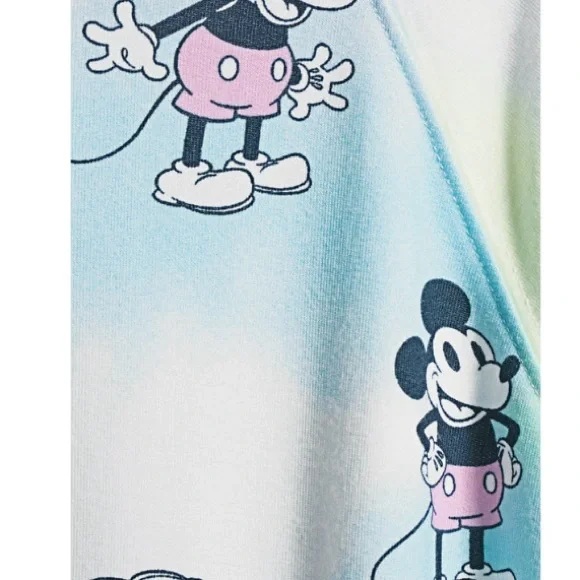 Disney Mickey Mouse  All Over Print Long Sleeve Pajama Sleep/ Lounge Set | XL - Picture 8 of 15